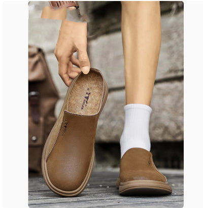 Sandalias de Cuero para Hombre con Desodorante - Comodidad de Verano - Image 8
