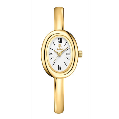Reloj de Cuarzo Ovalado Retro Multifuncional para Mujer - Image 6