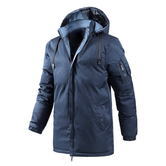 Chaqueta de Invierno Reversible de Algodón para Hombre - Image 15