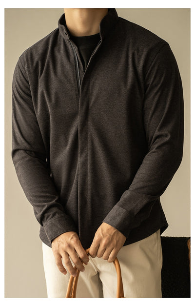 Camisa Slim Casual para Otoño e Invierno - Image 32