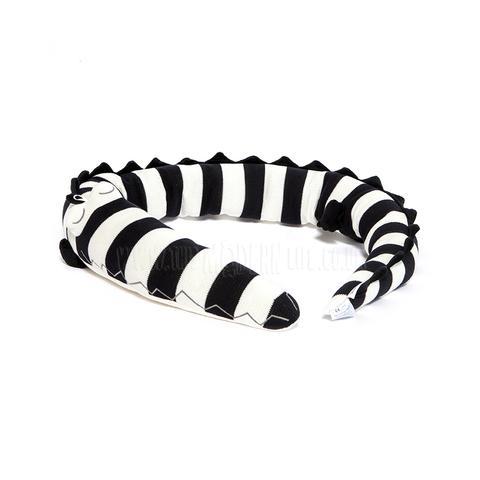Almohada Decorativa Cocodrilo a Rayas - Juguete Reconfortante para Niños - Image 2