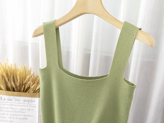 Camiseta Interior Cuadrada de Punto Suave - Image 13