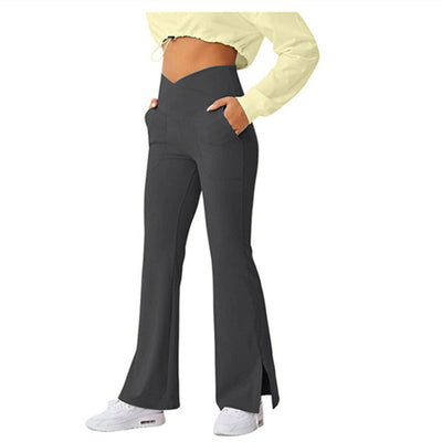 Pantalones Flare Cintura Alta Elásticos para Mujer - Image 7