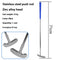 Blue Patterned Grip 71 Cm