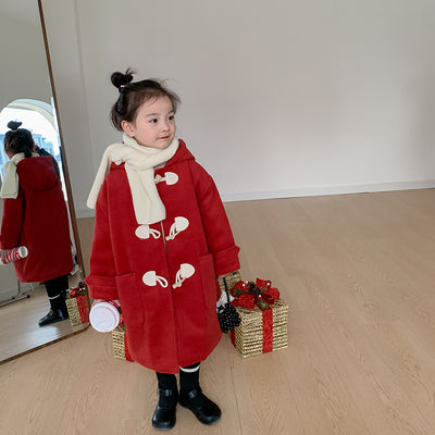 Abrigo Acolchado Infantil Botones Cuerno Año Nuevo - Image 10