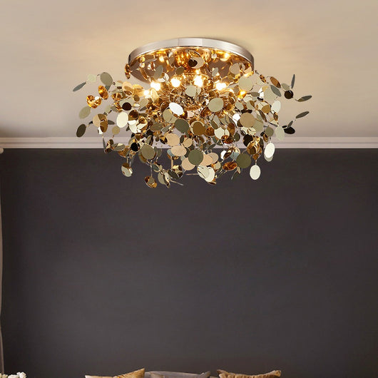 Lámpara Colgante Árbol de Hojas para Sala de Estar - Image 39