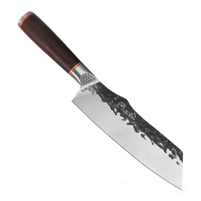 Cuchillo de Frutas de Acero Inoxidable con Mango de Madera - Image 6