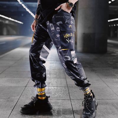 Pantalones Casuales para Hombre con Múltiples Bolsillos y Cordón - Image 10