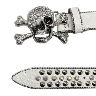 Cinturón Mujer Y2K con Incrustaciones de Diamantes y Patrón de Serpiente - Image 14