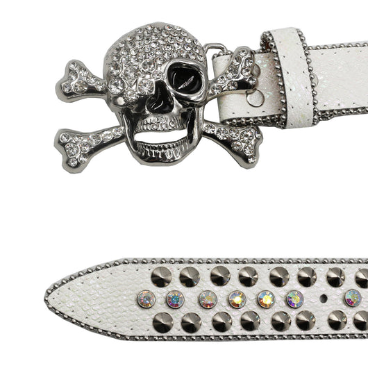 Cinturón Mujer Y2K con Incrustaciones de Diamantes y Patrón de Serpiente - Image 14
