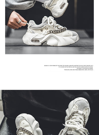 Tenis Casuales Elevados para Hombre con Suela Gruesa - Image 15