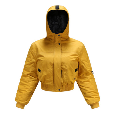 Chaqueta Suelta de Algodón para Mujer - Manga Larga Casual - Image 3