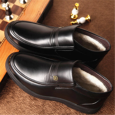 Zapatos Cálidos para Hombre con Forro de Terciopelo y Algodón Premium - Image 5