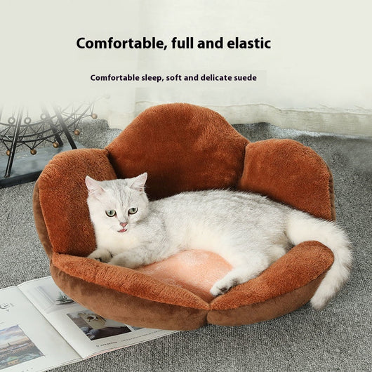 Cama Térmica para Mascotas Pata de Celebridad - Diseño Versátil Cuatro Estaciones - Image 3
