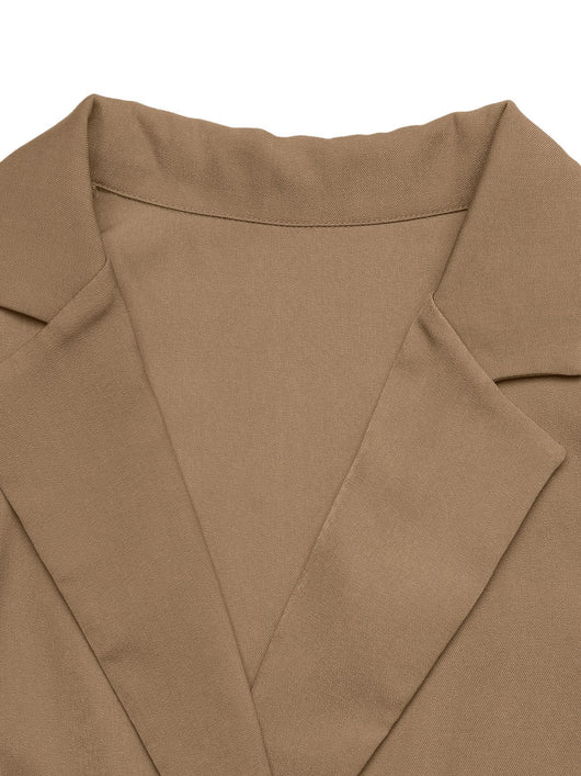 Blazer Leopardo con Costuras Decorativas para Mujer - Image 13