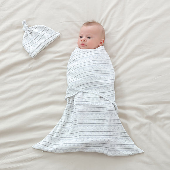 Saco de Dormir Antisobresaltos para Bebé Algodón Puro Cuatro Estaciones