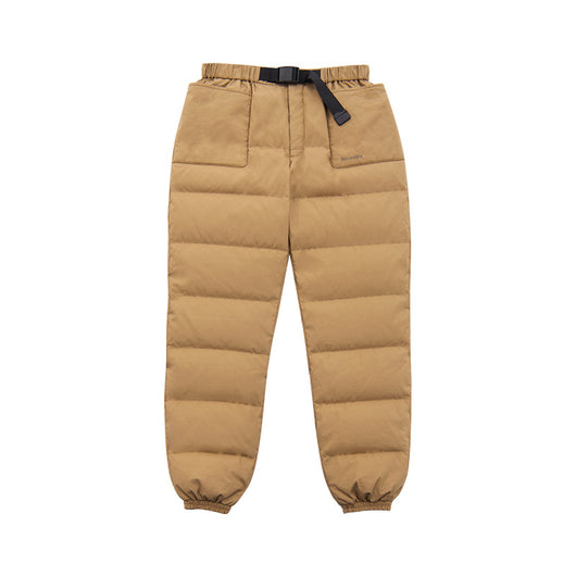 Pantalones Térmicos de Plumón de Ganso Blanco para Hombre - Image 10