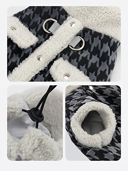 Abrigo Acolchado de Algodón para Perros Pequeños - Image 4