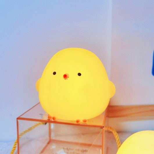 Lámpara Nocturna Infantil Pollo Adorable con Carga USB - Image 8