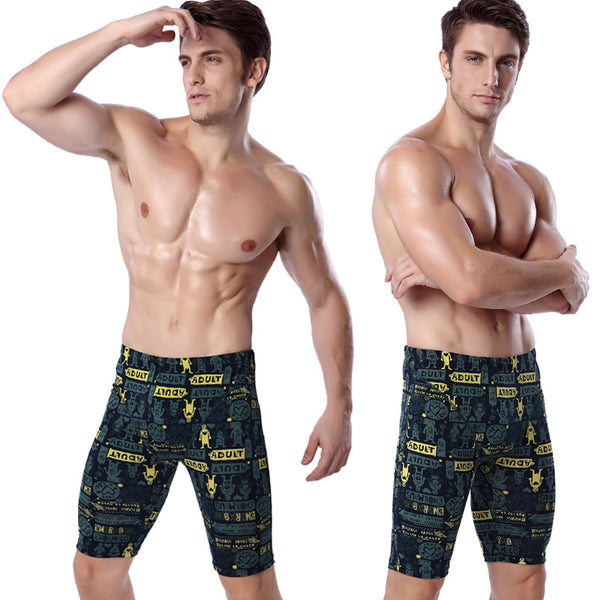 Bañador Hombre Estilo Coreano con Cobertura Completa Anti-Vergüenza