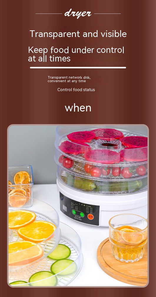 Deshidratador de Alimentos Compacto para Frutas y Verduras - Image 8