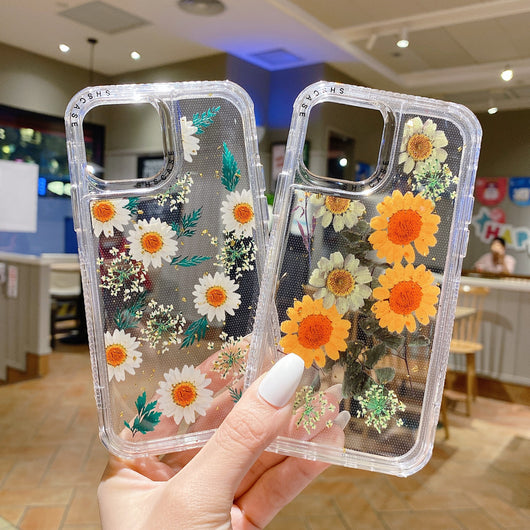 Funda para Teléfono con Flores Pintadas en Resina Epoxi - Image 3