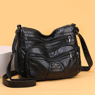 Bolso de Cuero Retro Auténtico para Mujer con Gran Capacidad - Image 14