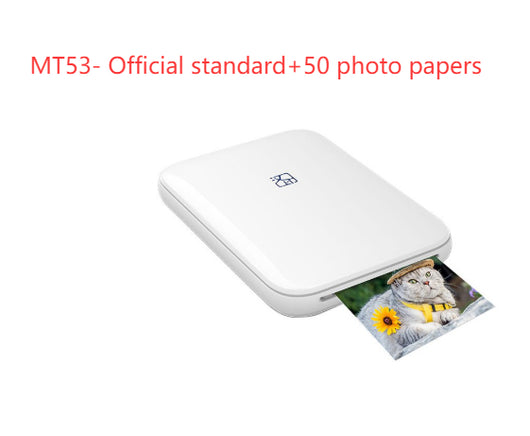 Impresora Fotográfica Portátil Inalámbrica a Color con Sublimación Térmica - Image 10