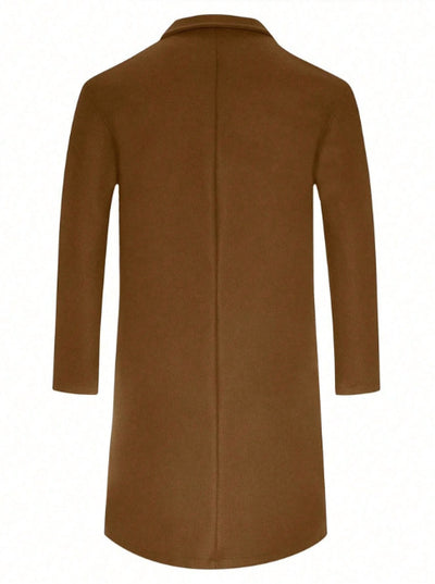 Abrigo Trinchera de Lana para Hombre - Elegancia Clásica - Image 7