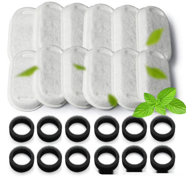 Filtro Dispensador de Agua para Mascotas con Tela No Tejida y Acero Inoxidable