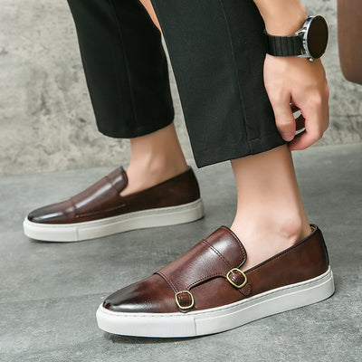 Tenis Ejecutivos de Moda Británica - Zapatillas Versátiles All-Match para Hombre - Image 3