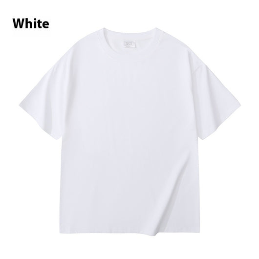 Camiseta Básica de Pareja Unisex - Colores Sólidos Modernos - Image 5