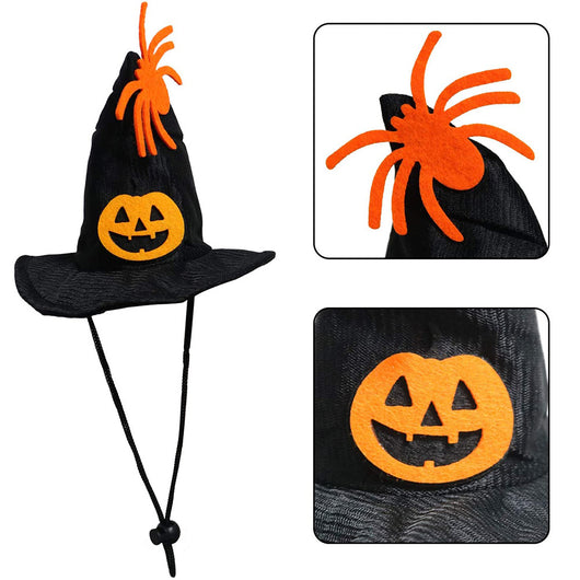 Conjunto de Gorro y Bufanda Gato Halloween - Image 13