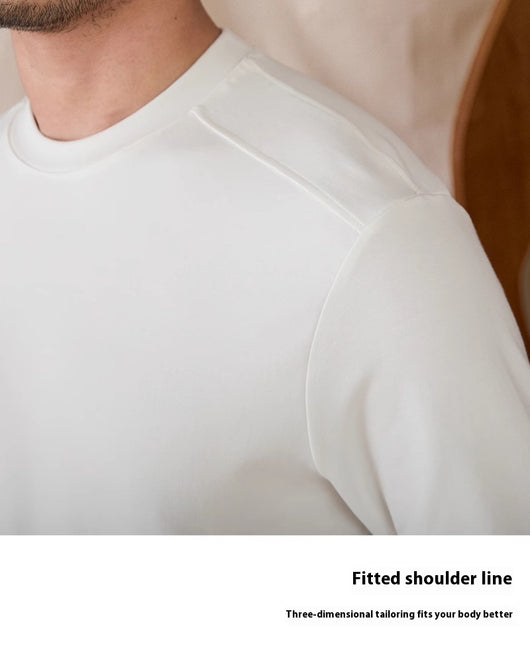 Camisa Base Slim Fit Elástica y Transpirable para Hombre - Image 30