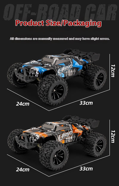 Auto Control Remoto 4x4 Todoterreno de Alta Velocidad con Ruedas Grandes - Image 22