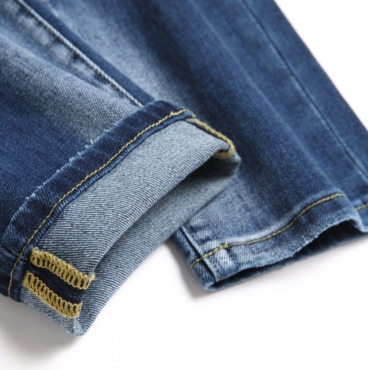Pantalones Vaqueros Slim Fit Rotos para Hombre - Diseño Moderno Desgastado - Image 6