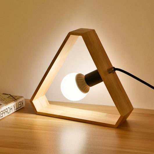 Lámpara de Escritorio con Protección Ocular y Luz Nocturna de Madera - Image 7