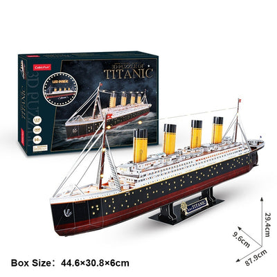 Maqueta de Barco de Papel Tiedani - Modelo 3D para Armar a Mano - Image 4