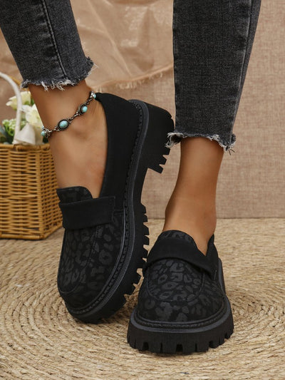 Mocasines Plataforma Cómodos Estilo Británico en Cuero Premium - Image 17