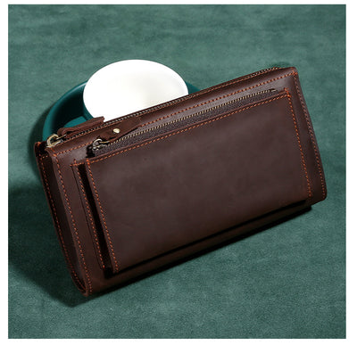 Billetera Móvil de Cuero Premium Capacidad Grande - Image 29