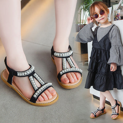 Sandalias Princesa de Perla para Niñas Verano - Image 6