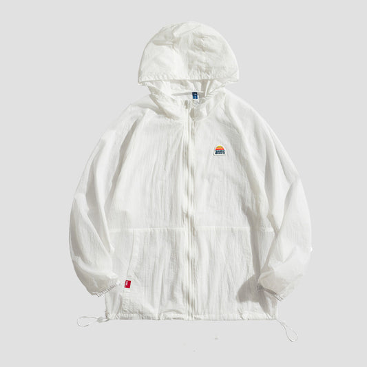 Chaqueta Deportiva Protectora de Seda Helada Transpirable