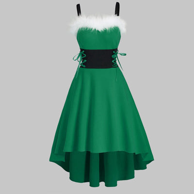 Vestido de Encaje Asimétrico Elegante - Image 8