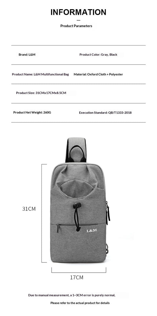 Bolsa Pectoral de Gran Capacidad para Ciclismo y Aventura - Image 29