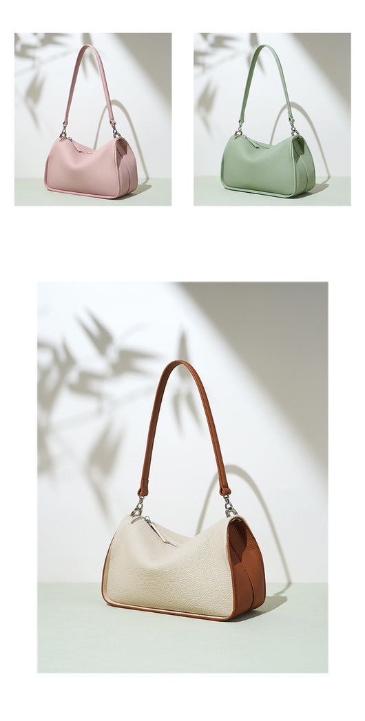 Bolso Bandolera Mujer Cuero Genuino Primera Capa - Image 11