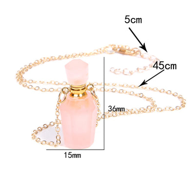 Collar con Dije de Cristal para Perfume - Image 19