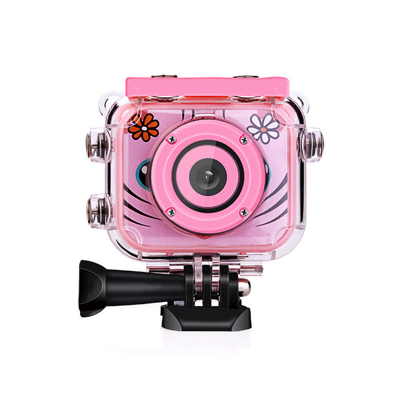 Cámara Digital Infantil Sumergible con Diseño Kawaii