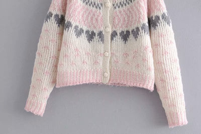 Cardigan Floral Otoño Invierno para Mujer - Diseño Romántico - Image 5