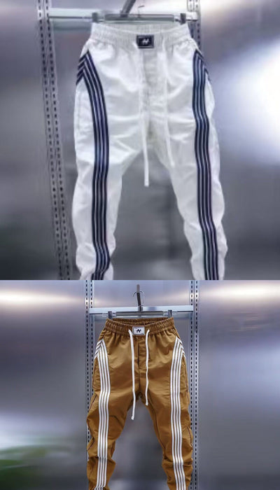 Pantalones Jogger a Rayas para Hombre - Comodidad Casual - Image 10