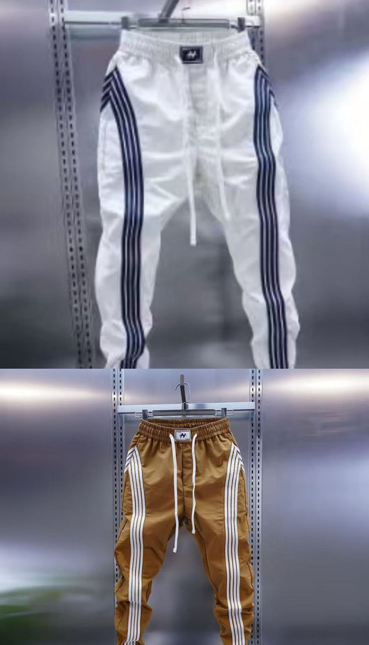 Pantalones Jogger a Rayas para Hombre - Comodidad Casual - Image 10